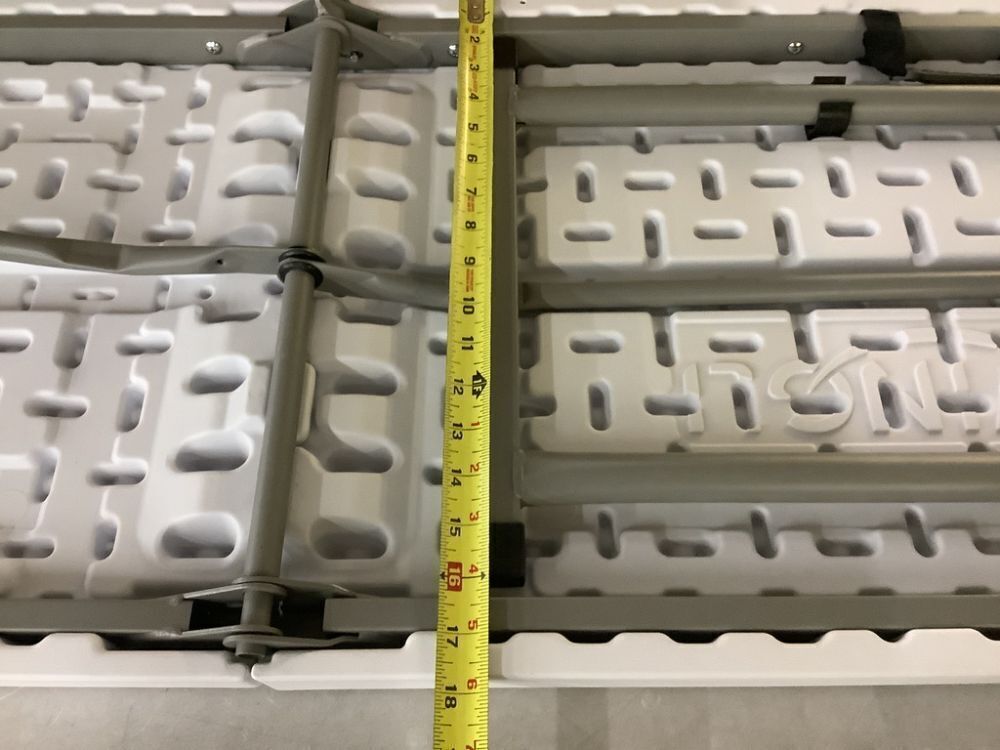 VINGLI Portable 6ft Plastic Folding Bench - Image 5 - Lot 232