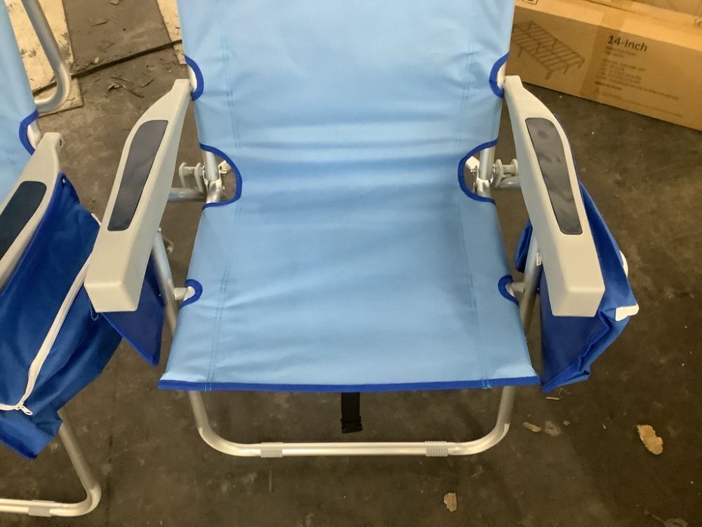 VINGLI Tall Backpack Beach Chairs, 2 Pack - Image 4 - Lot 235