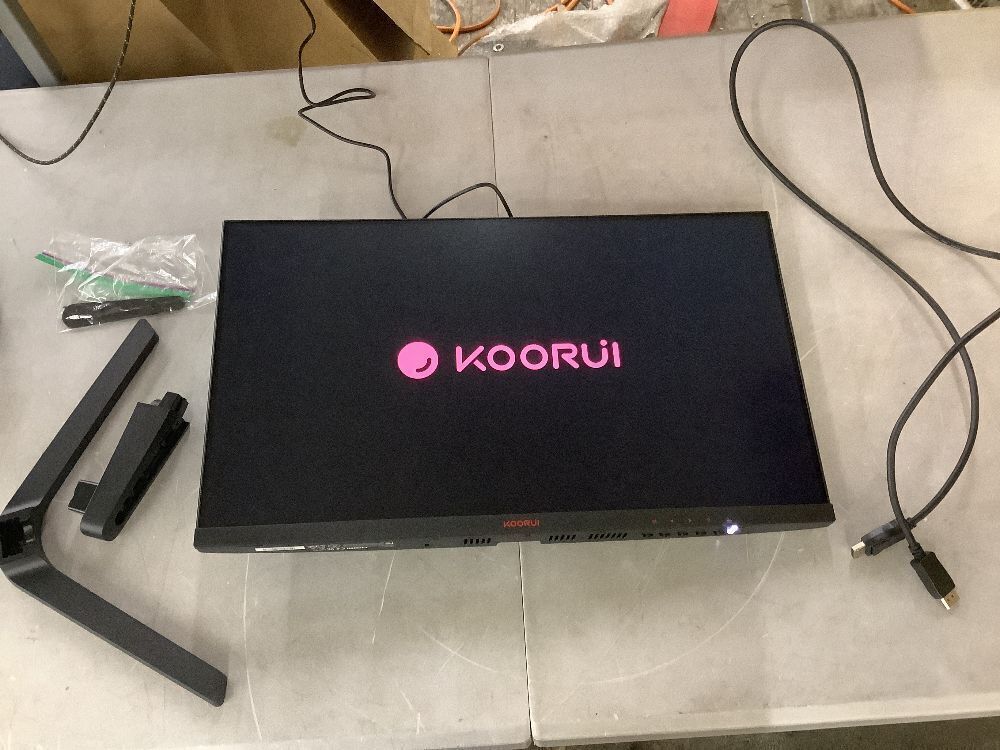 KOORUI 24 Inch Gaming Monitor - Scratches on Screen - Image 1 - Lot 245