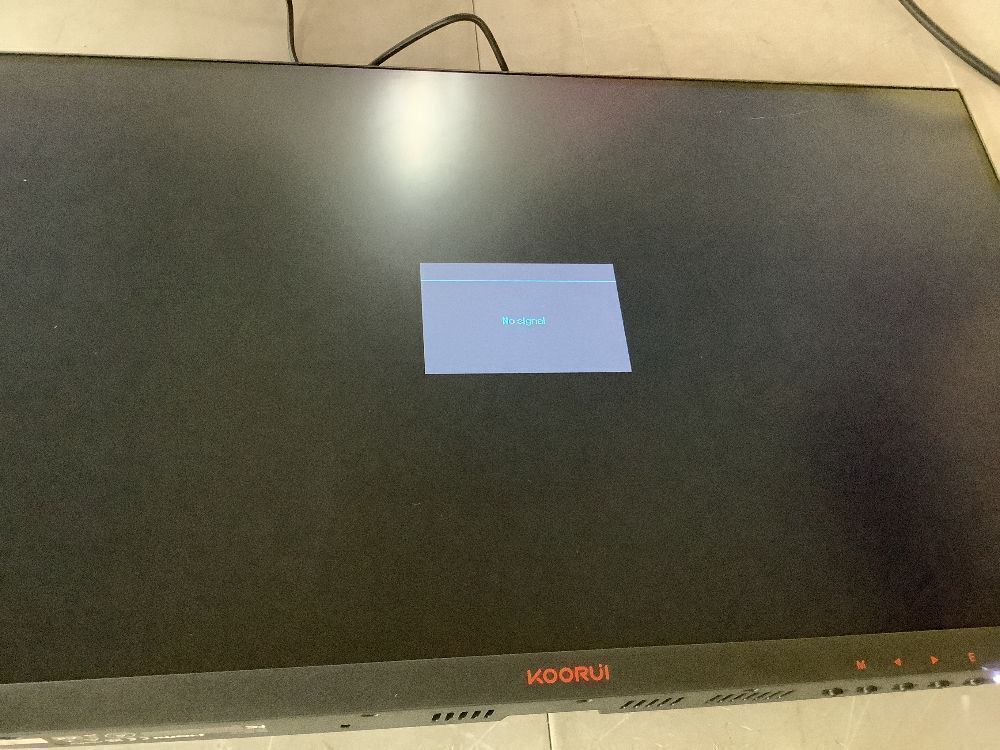 KOORUI 24 Inch Gaming Monitor - Scratches on Screen - Image 4 - Lot 245