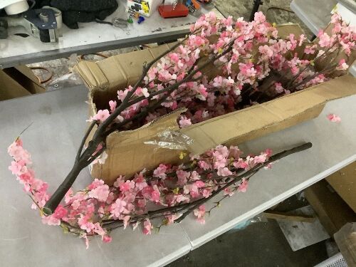 Faux Cherry Blossom Tree Approx 7' - Lot 246