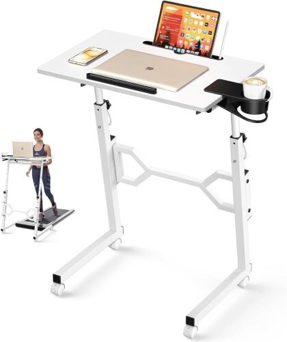 Small Standing Desk with Wheels for Walking Pad - Lot 742