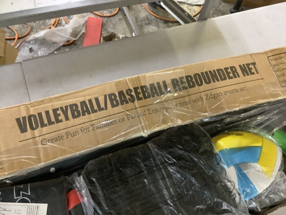 Zdgao Volleyball Rebounder Net 4x7ft - Image 5 - Lot 745