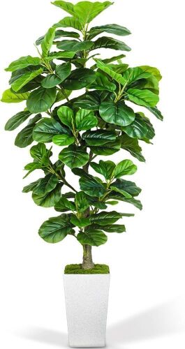 Artificial Fiddle Leaf Fig Tree 6ft - Lot 746