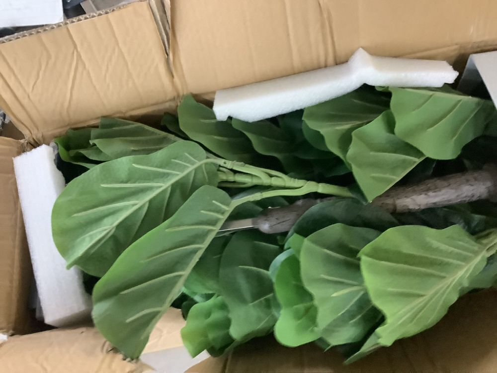 Artificial Fiddle Leaf Fig Tree 6ft - Image 4 - Lot 746