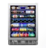 Koolmore 5 cu. ft. Mini-Fridge with Glass-Door fits 65 12 oz. Bottle or Can Cooler in Stainless Steel - Thumbnail 2