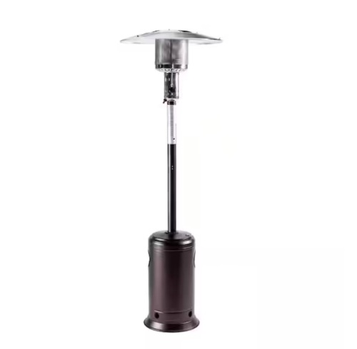 Legacy Heating 47,000 BTU Hammered Mocha Propane Outdoor Flame Patio Heater - Lot 81JF