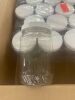 Plastic Jars with Lids, 24 Pack - Thumbnail 2