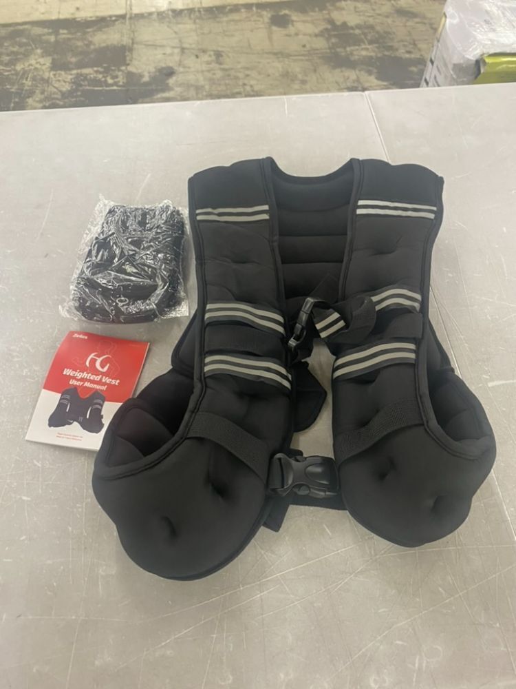 Zelus Weighted Vest, Approx 20lb - Image 1 - Lot 383