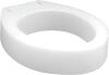 Carex Toilet Seat Riser, Elongated - Thumbnail 1