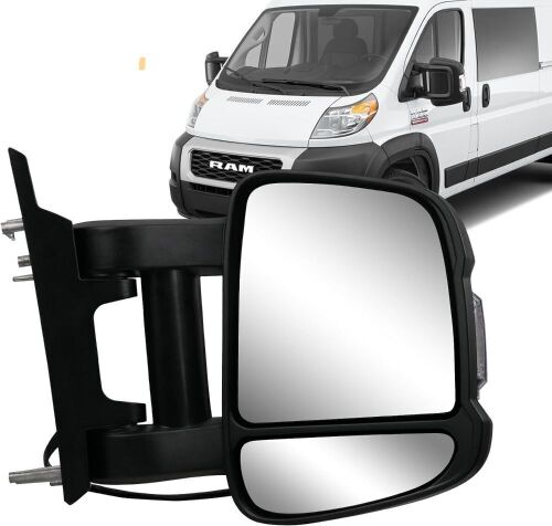 Passenger Extension Long Arm Mirror for Ram Promaster 1500 2500 3500 2014-2023 - Lot 506