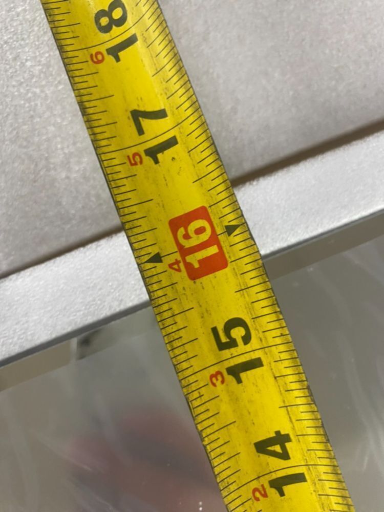 Plastic Mirror Sheet 47" x 16.5" - Image 3 - Lot 419