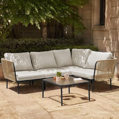 EAST OAK 5-Piece Montauk Modular Patio Furniture Set - Lot 14JF