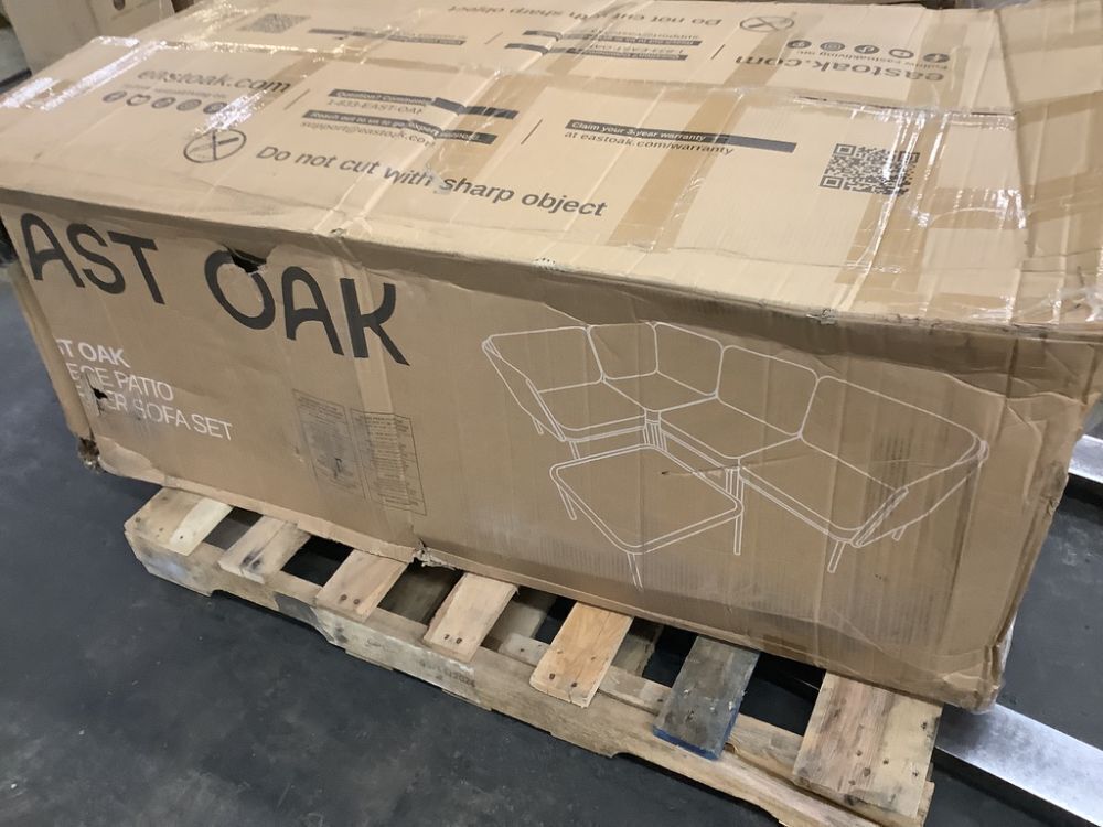 EAST OAK 5-Piece Montauk Modular Patio Furniture Set - Image 10 - Lot 14JF