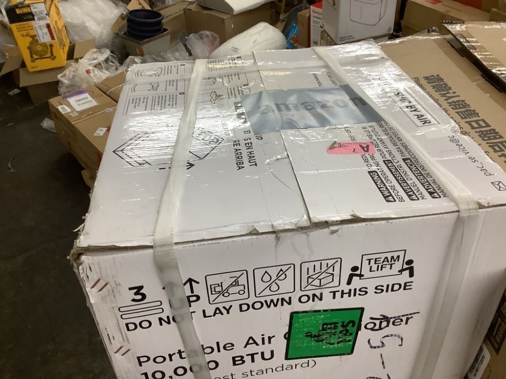 14,000 BTU Portable Air Conditioner Cools Up to 700 Sq.Ft, Remote Control & Installation Kit - Image 4 - Lot 37JF