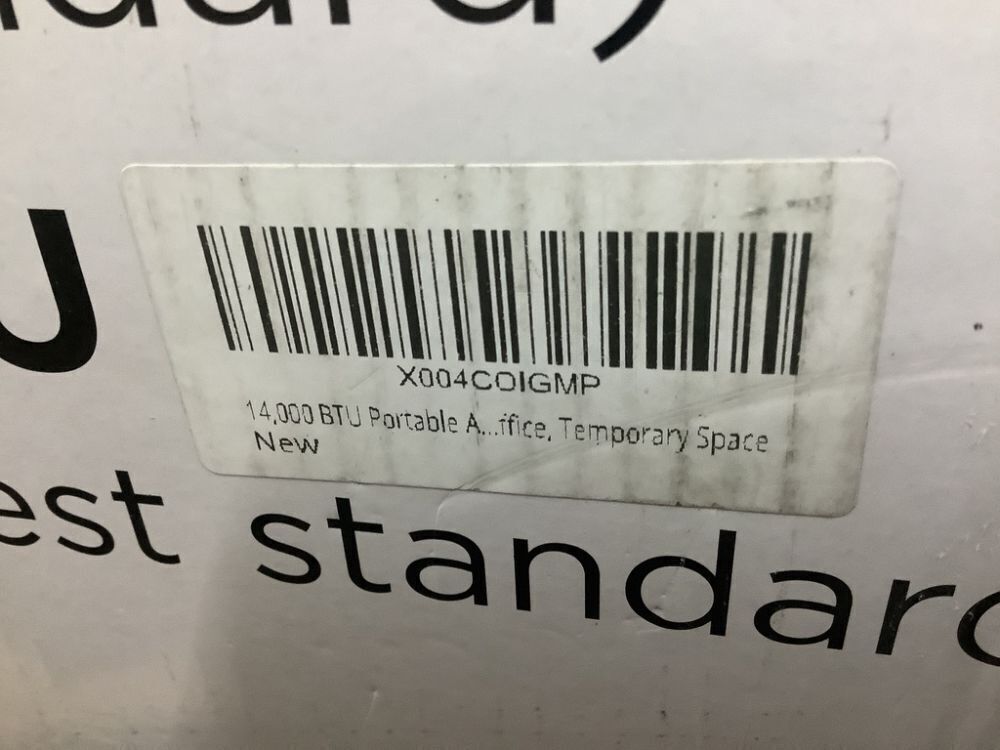 14,000 BTU Portable Air Conditioner Cools Up to 700 Sq.Ft, Remote Control & Installation Kit - Image 5 - Lot 37JF