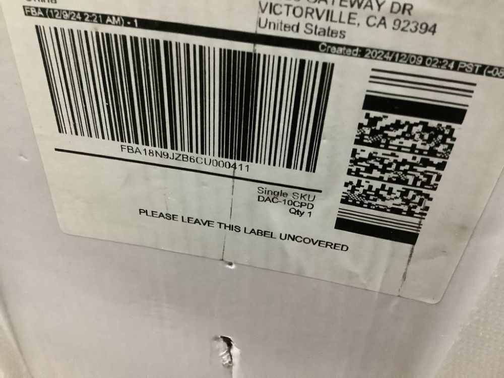 14,000 BTU Portable Air Conditioner Cools Up to 700 Sq.Ft, Remote Control & Installation Kit - Image 6 - Lot 37JF