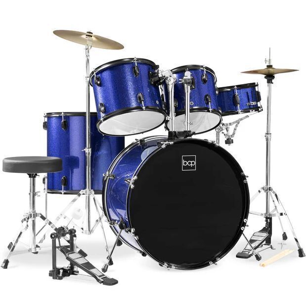 5-Piece Full Size Drum Set For Adults - Image 1 - Lot 39