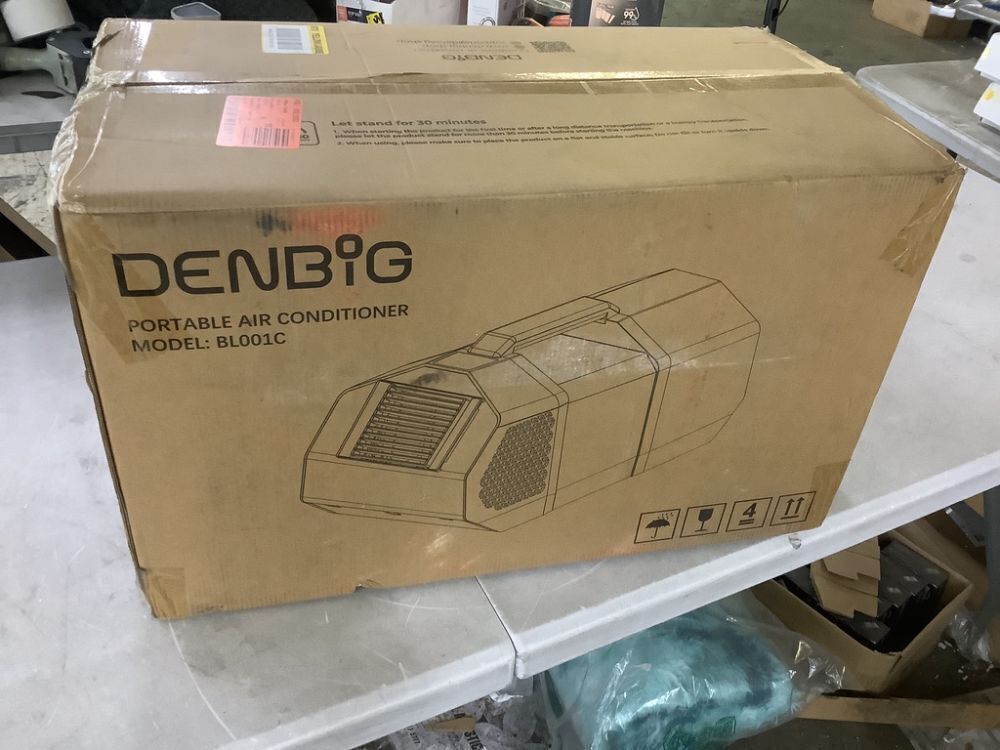 Hooure 1450 BTU 100-Volt Inverter Portable Outdoor Air Conditioner for Tent for 50 Sq. Ft. in Green - Image 2 - Lot 40JF