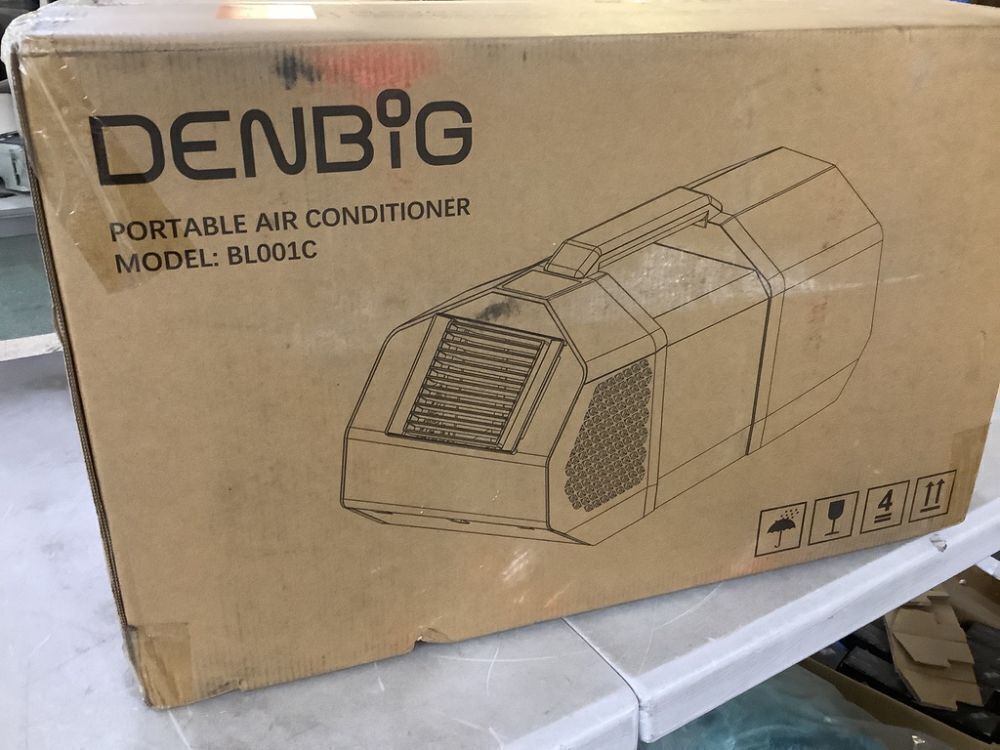 Hooure 1450 BTU 100-Volt Inverter Portable Outdoor Air Conditioner for Tent for 50 Sq. Ft. in Green - Image 3 - Lot 40JF