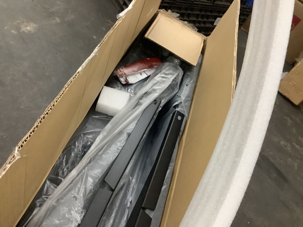 Adjustable 4.4-10ft Basketball Hoop, w/ Shatterproof Backboard, Ball Return - Image 3 - Lot 41