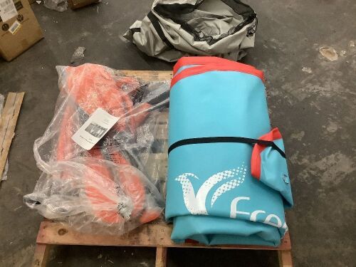 Inflatable Stand Up Paddleboard with 2 Pumps & 2 Paddles - Lot 44JF