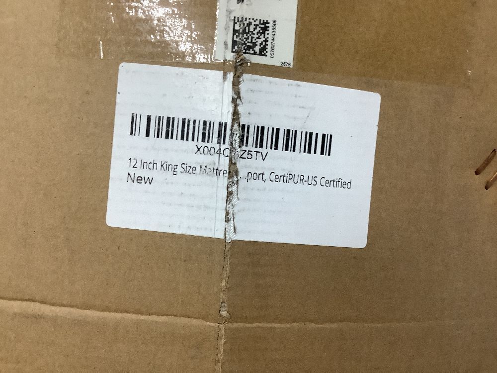 King 12" Hybrid Mattress - Image 3 - Lot 45JF