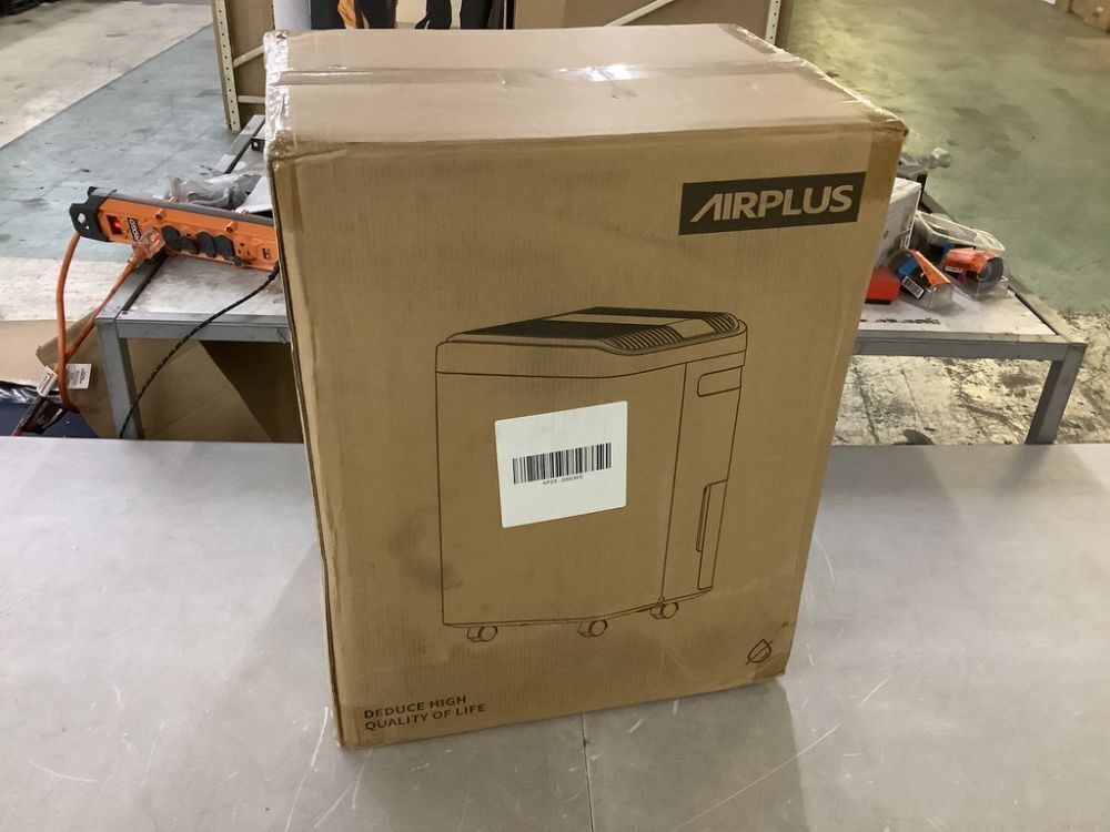 50 pt. 4,500 sq. ft. Dehumidifier in White with Drain Hose and Bucket, Auto Defrost, Low Noise - Image 2 - Lot 74JF