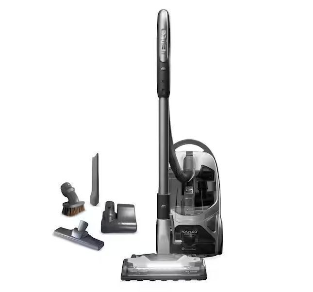 KENMORE POP-N-GO Bagged Corded HEPA Multisurface Gray Canister Vacuum with Hair Eliminator Brushroll - Image 1 - Lot 77JF