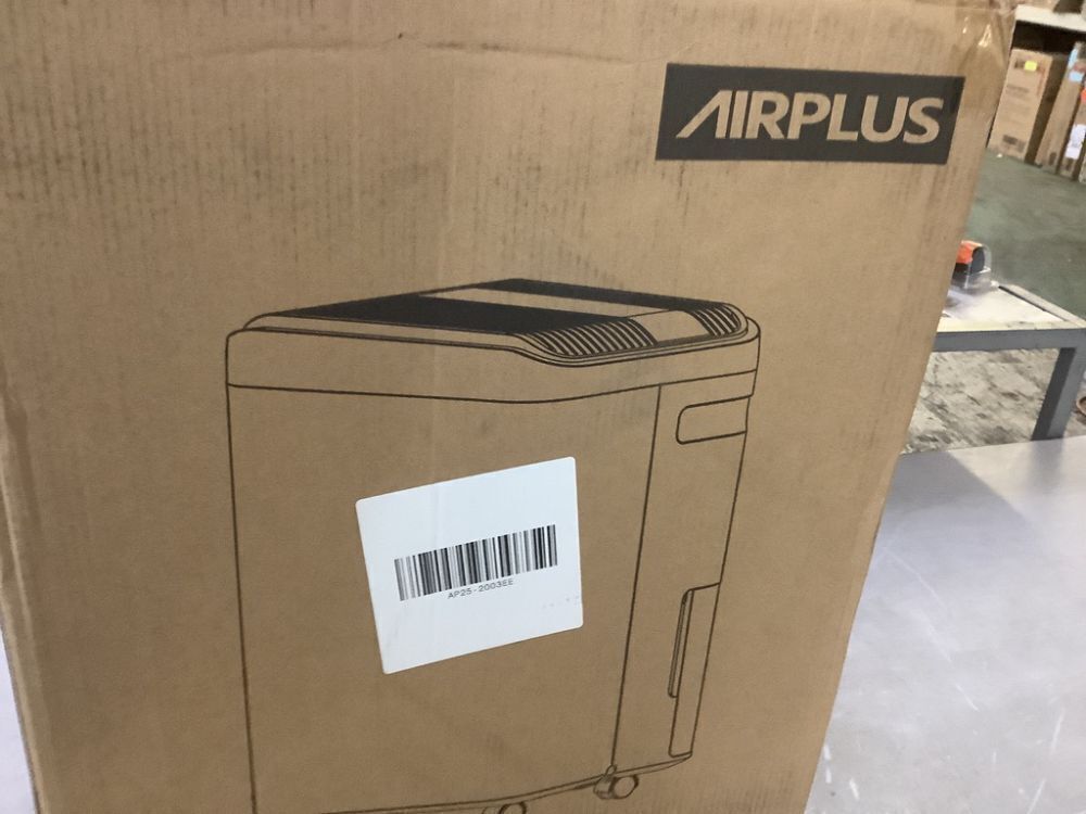 50 pt. 4,500 sq. ft. Dehumidifier in White with Drain Hose and Bucket, Auto Defrost, Low Noise - Image 3 - Lot 78JF