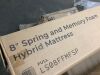 Linenspa 8 Inch Memory Foam and Spring Hybrid Mattress, Full - Thumbnail 4