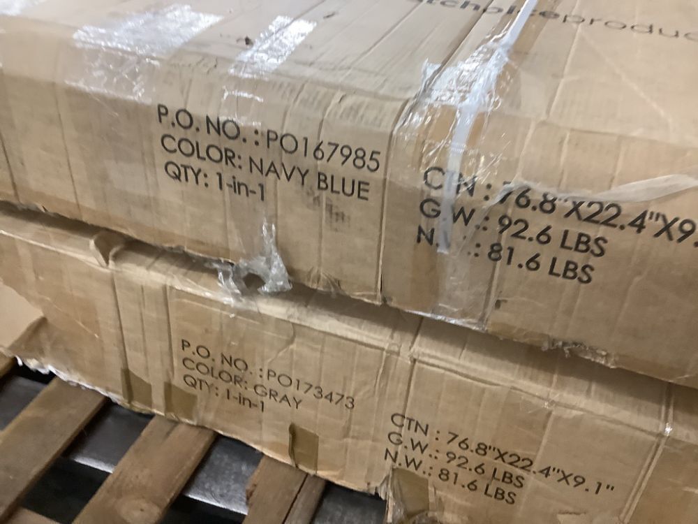 Lot of (2) 3-Seat Outdoor Canopy Swing Glider - Uninspected - Image 3 - Lot 118