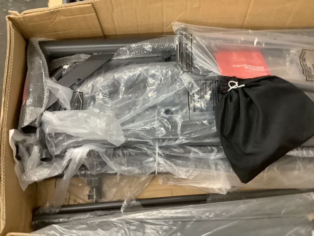 3-Seat Outdoor Canopy Swing Glider Furniture w/ Converting Flatbed Backrest - Cut in Seat Frame - Image 4 - Lot 125