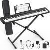 88 Key Beginner Electric Digital Piano with Full Size Semi Weighted Keys - Thumbnail 1