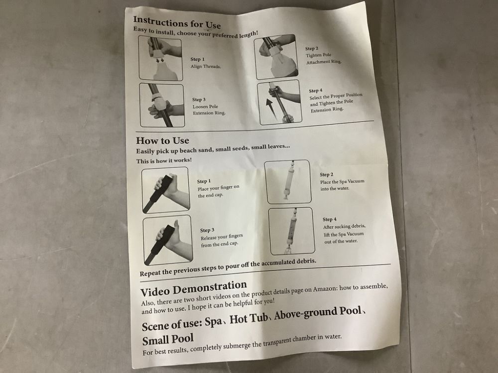 Handheld Spa Vacuum - Image 4 - Lot 153