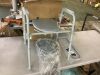 Drive Medical Folding Steel Bedside Commode Chair - Thumbnail 2