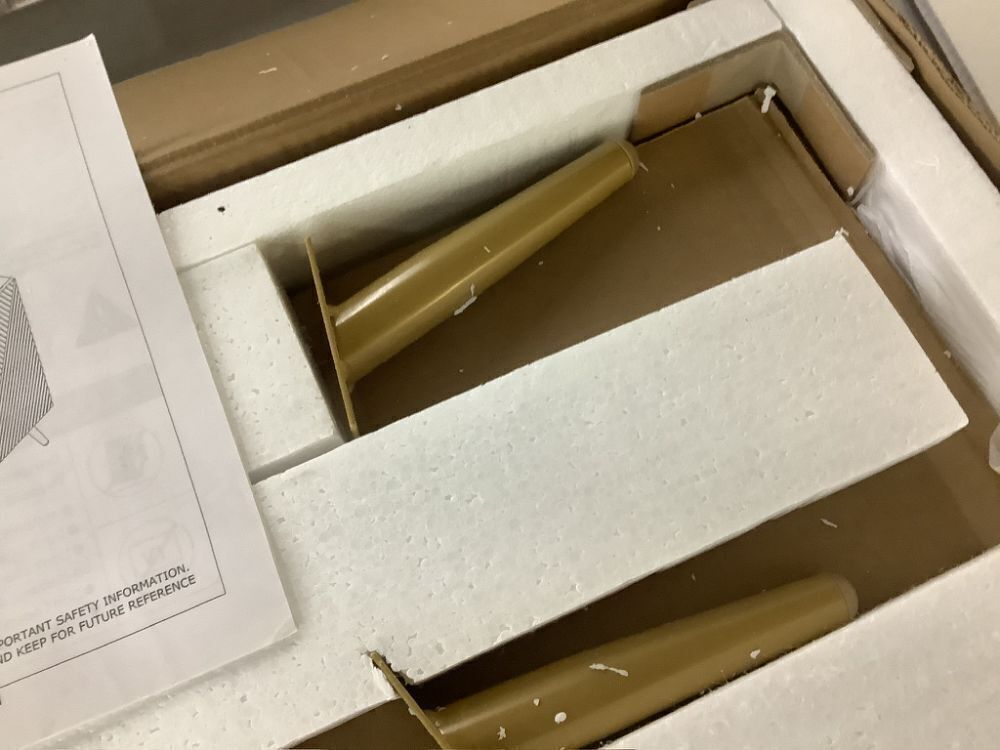 Storage Cabinet Sideboard with Fluted Wood Doors - Image 4 - Lot 158