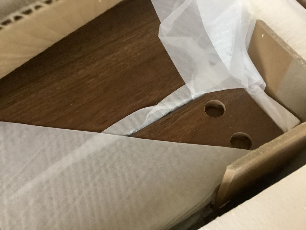 Storage Cabinet Sideboard with Fluted Wood Doors - Image 6 - Lot 158