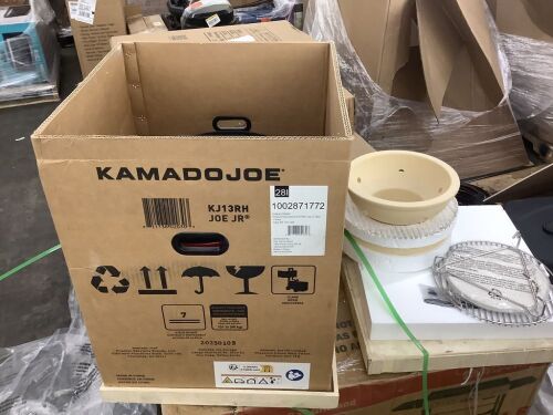 Kamado Joe Joe Jr. 13.5 in. Portable Charcoal Grill - Missing Lid - Lot 163JF