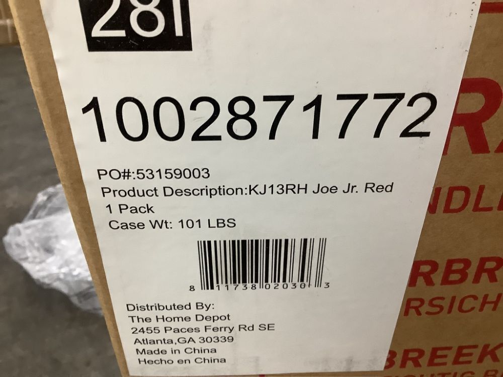 Kamado Joe Joe Jr. 13.5 in. Portable Charcoal Grill - Missing Lid - Image 7 - Lot 163JF