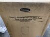 Innovaze 13 Gal. Silver Oval Slim Step-On Metal Household Trash Can - Thumbnail 6