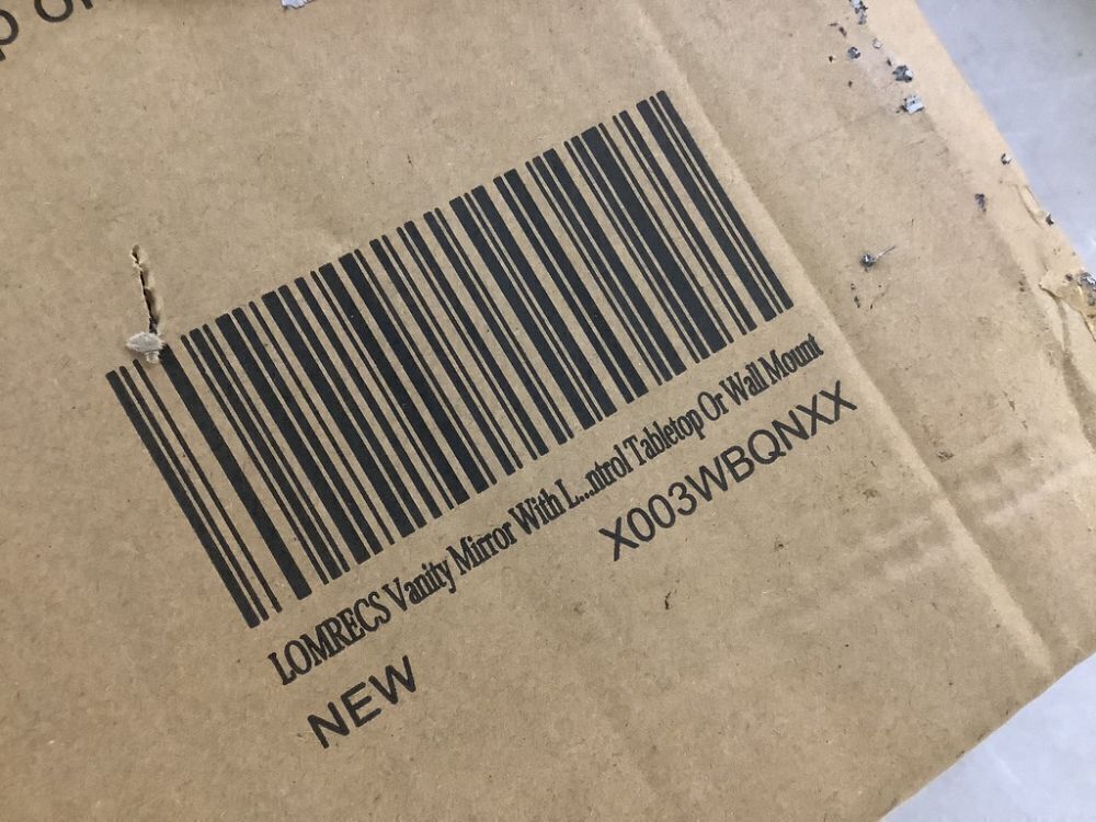 Hollywood Vanity Mirror 20" x 17" - Image 4 - Lot 167