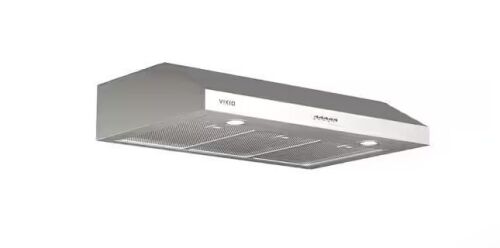 VIKIO 30 in. 400CFM Ducted Under Cabinet Range Hood in Stainless Steel with Push Button, LED Lighting and Permanent Filters - Lot 173JF
