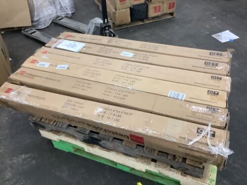 Lot of (6) 10' Solar LED Patio Umbrellas - Uninspected - Lot 181