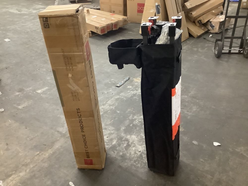 One-Person Setup Instant Pop Up Canopy w/ Case, 4 Weight Bags - 10x10ft - Image 2 - Lot 227