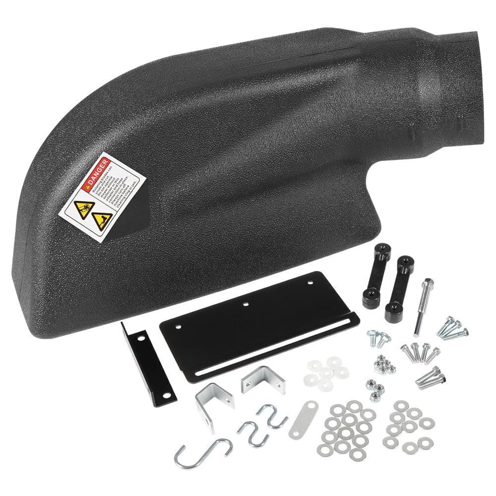 62468 Adapter Mow-N-Vac Kit Leaf Vacuum Bagger Universal Deck Boot Chute - Image 1 - Lot 259