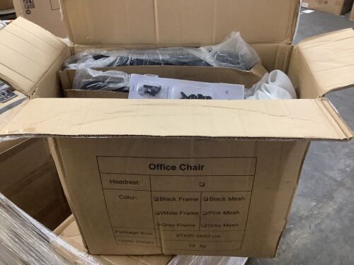 Ergonomic Office Chair, Black - Lot 260