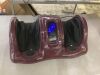 Therapeutic Foot Massager w/ High Intensity Rollers, Remote, 3 Modes - Thumbnail 1