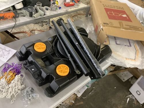 Kids Height-Adjustable Basketball Hoop w/ Wheels - Missing Axle & 1 Lower Brace - Lot 276