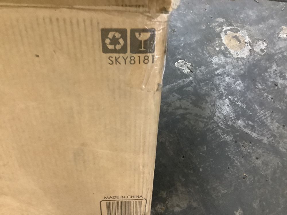 7.5' Pre-Lit Lavender Flocked Artificial Pine Christmas Tree w/ White Lights - Image 6 - Lot 278